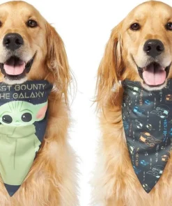 STAR WARS THE MANDALORIAN GROGU "Cutest Bounty" Reversible Dog & Cat Bandana
