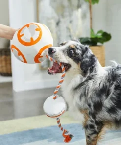 STAR WARS BB-8 Ballistic Nylon Plush Squeaky Dog Toy -STAR WARS Shop 220573 PT2. SY630 V1612364835