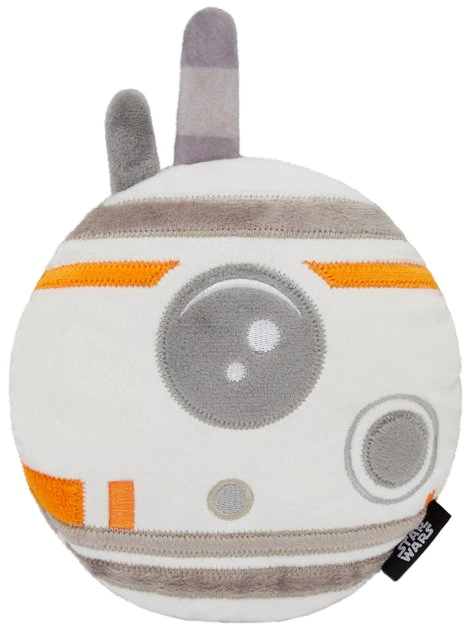 STAR WARS BB-8 Round Plush Squeaky Dog Toy 1 STAR WARS BB-8 Round Plush Squeaky Dog Toy