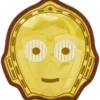 STAR WARS C-3PO Flat Plush Squeaky Dog Toy