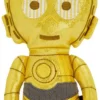 STAR WARS C-3PO Plush Kicker Cat Toy with Catnip