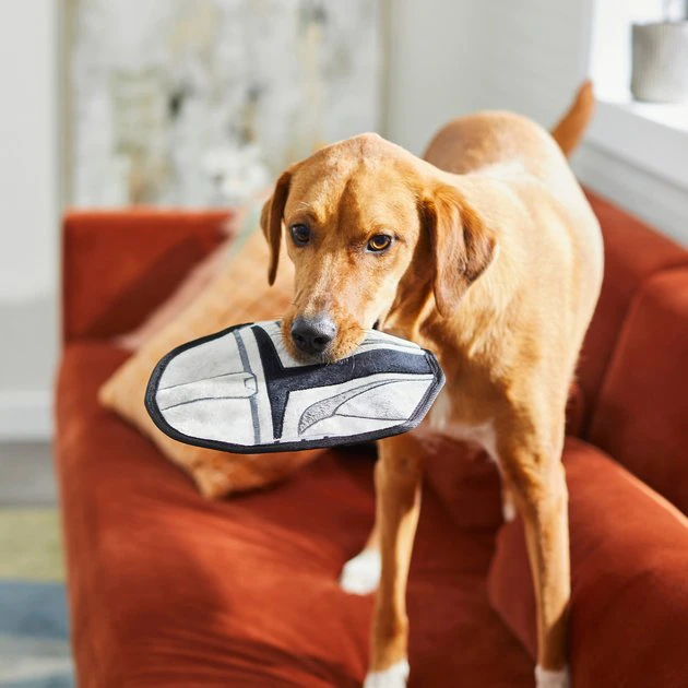 STAR WARS THE MANDALORIAN Flat Plush Squeaky Dog Toy 4 STAR WARS THE MANDALORIAN Flat Plush Squeaky Dog Toy - Image 4