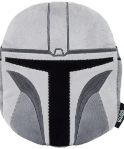 STAR WARS THE MANDALORIAN Round Plush Squeaky Dog Toy