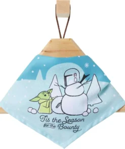 STAR WARS THE MANDALORIAN GROGU "Tis the Season" Dog & Cat Bandana