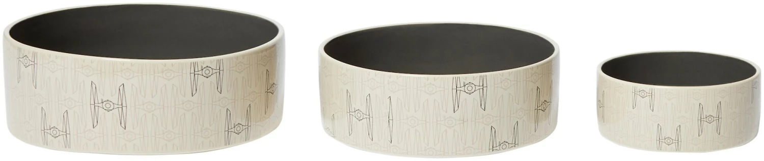 STAR WARS TIE FIGHTER Non-Skid Ceramic Dog & Cat Bowl 5 STAR WARS TIE FIGHTER Non-Skid Ceramic Dog & Cat Bowl - Image 5