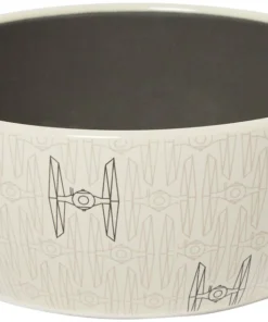 STAR WARS Tie Fighter No-Skid Ceramic Cat Bowl