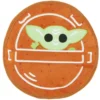 STAR WARS THE MANDALORIAN'S GROGU Flat Plush Squeaky Dog Toy