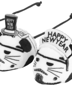 STAR WARS New Year's Eve STORMTROOPER Plush Mice Cat Toy with Catnip, 3 count