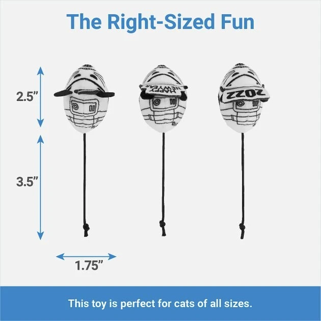 STAR WARS New Year's Eve STORMTROOPER Plush Mice Cat Toy with Catnip, 3 count 2 STAR WARS New Year's Eve STORMTROOPER Plush Mice Cat Toy with Catnip, 3 count - Image 2