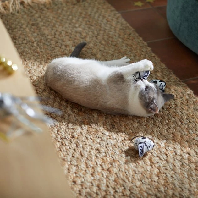 STAR WARS New Year's Eve STORMTROOPER Plush Mice Cat Toy with Catnip, 3 count 3 STAR WARS New Year's Eve STORMTROOPER Plush Mice Cat Toy with Catnip, 3 count - Image 3