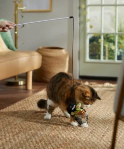 STAR WARS New Year's Eve THE MANDALORIAN GROGU Teaser Wand Cat Toy with Catnip -STAR WARS Shop 298979 PT2. SY630 V1637767122