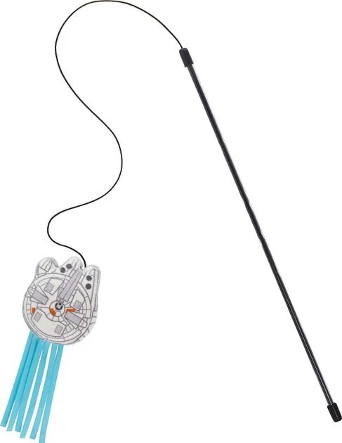 STAR WARS STORMTROOPER Plush Mice + MILLENNIUM FALCON Teaser Cat Toy with Catnip 5 STAR WARS STORMTROOPER Plush Mice + MILLENNIUM FALCON Teaser Cat Toy with Catnip - Image 5