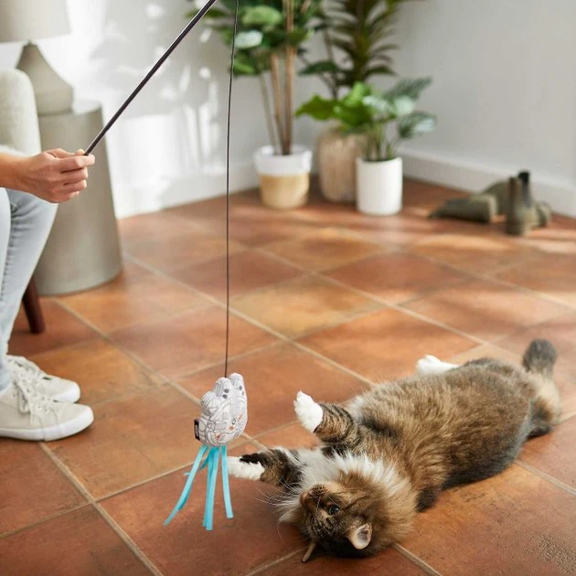 STAR WARS STORMTROOPER Plush Mice + MILLENNIUM FALCON Teaser Cat Toy with Catnip 7 STAR WARS STORMTROOPER Plush Mice + MILLENNIUM FALCON Teaser Cat Toy with Catnip - Image 7