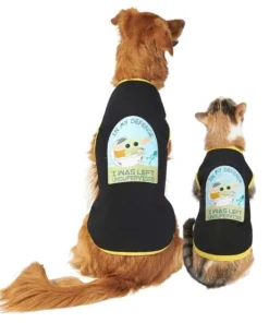 STAR WARS THE MANDALORIAN GROGU "Cutest Bounty" Reversible Bandana+ "Left Unsupervised" Dog & Cat T-Shirt 12 STAR WARS THE MANDALORIAN GROGU "Cutest Bounty" Reversible Bandana+ "Left Unsupervised" Dog & Cat T-Shirt -STAR WARS Shop 303020 PT3. SY630 V1632364581