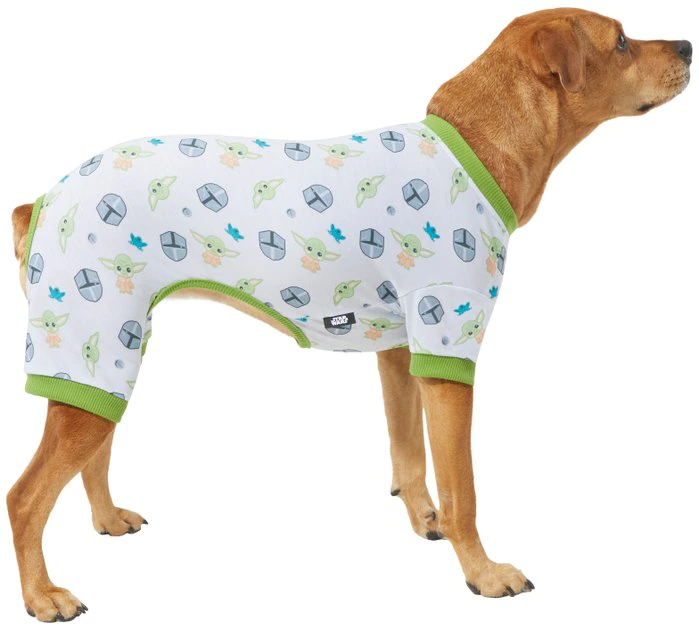 STAR WARS THE MANDALORIAN & GROGU Dog & Cat Jersey PJs 1 STAR WARS THE MANDALORIAN & GROGU Dog & Cat Jersey PJs