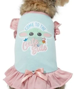 STAR WARS THE MANDALORIAN GROGU "Cute Side" Dog & Cat Dress