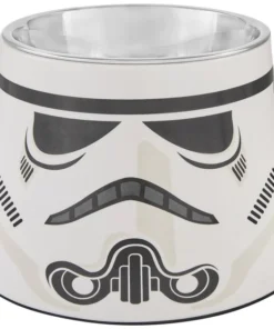 STAR WARS STORMTROOPER Melamine Elevated Stainless Steel Dog & Cat Bowl