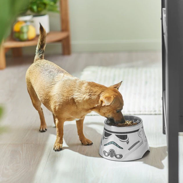 STAR WARS STORMTROOPER Melamine Elevated Stainless Steel Dog & Cat Bowl 3 STAR WARS STORMTROOPER Melamine Elevated Stainless Steel Dog & Cat Bowl - Image 3