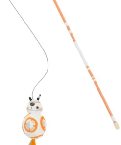 STAR WARS BB-8 Teaser Wand Cat Toy, with Catnip