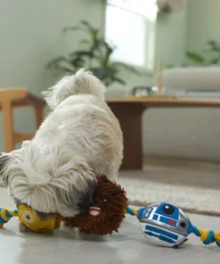 STAR WARS R2-D2, C-3PO & CHEWBACCA Plush with Rope Squeaky Dog Toy 5 STAR WARS R2-D2, C-3PO & CHEWBACCA Plush with Rope Squeaky Dog Toy -STAR WARS Shop 316382 PT3. SY630 V1645205539
