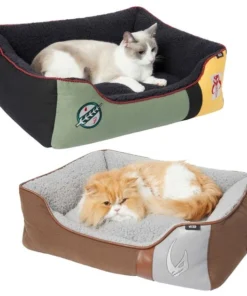 STAR WARS BOBA FETT Bolster + THE MANDALORIAN Bolster Dog & Cat Bed