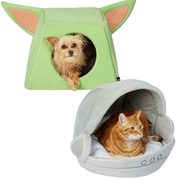 STAR WARS THE MANDALORIAN GROGU Covered + THE MANDALORIAN GROGU Pram Covered Cat & Dog Bed 1 STAR WARS THE MANDALORIAN GROGU Covered + THE MANDALORIAN GROGU Pram Covered Cat & Dog Bed
