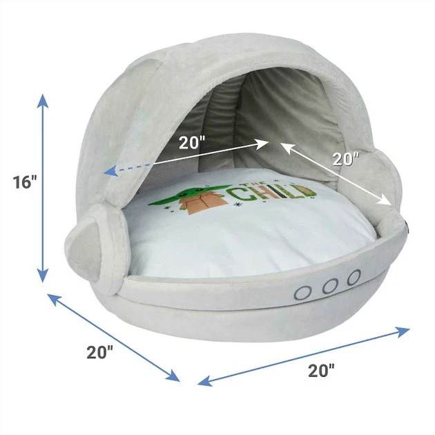 STAR WARS THE MANDALORIAN GROGU Covered + THE MANDALORIAN GROGU Pram Covered Cat & Dog Bed 7 STAR WARS THE MANDALORIAN GROGU Covered + THE MANDALORIAN GROGU Pram Covered Cat & Dog Bed - Image 7