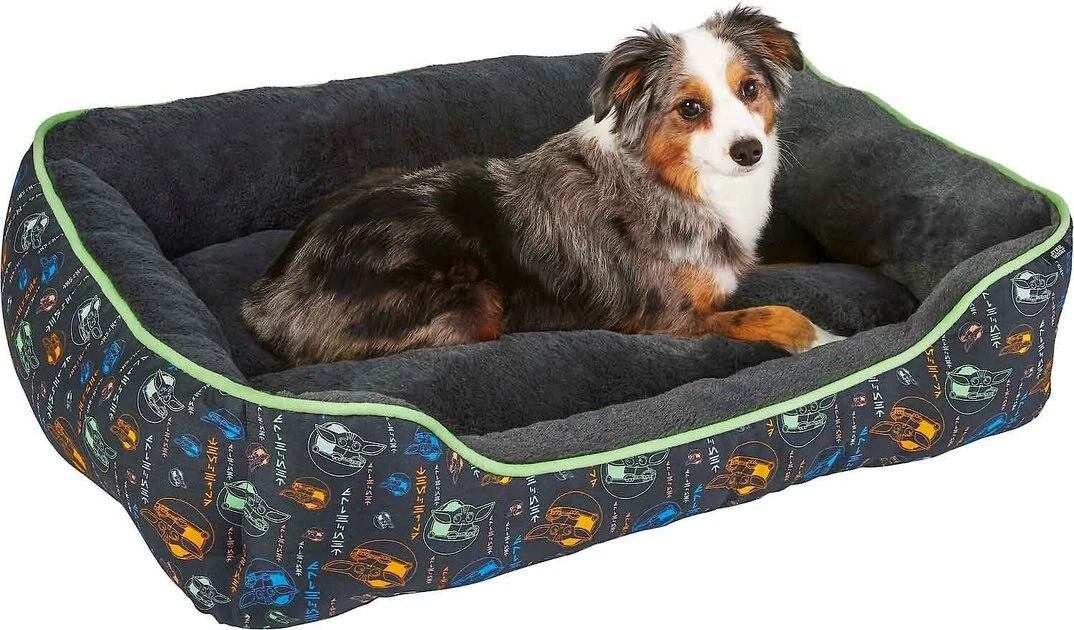 STAR WARS THE MANDALORIAN GROGU Pillow + THE MANDALORIAN GROGU Bolster Cat & Dog Bed, Large 6 STAR WARS THE MANDALORIAN GROGU Pillow + THE MANDALORIAN GROGU Bolster Cat & Dog Bed, Large - Image 6