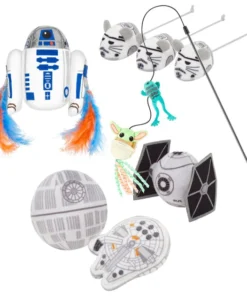 STAR WARS Branded Pack - STAR WARS THE MANDALORIAN GROGU Cat Toy with Catnip + 3 other items