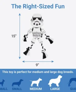 STAR WARS Branded Pack - STAR WARS BB-8 Ballistic Nylon Plush Squeaky Dog Toy + 2 other items -STAR WARS Shop 582486 PT6. SY630 V1658238980